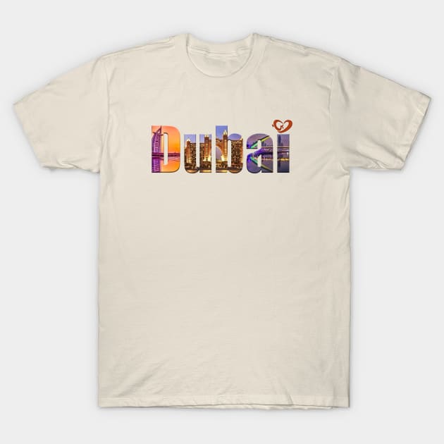 Dubai دبي T-Shirt by doniainart